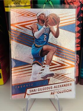 🏀 Shai Gilgeous-Alexander 2024-25 Panini Revolution – Base #8 – OKC Thunder
